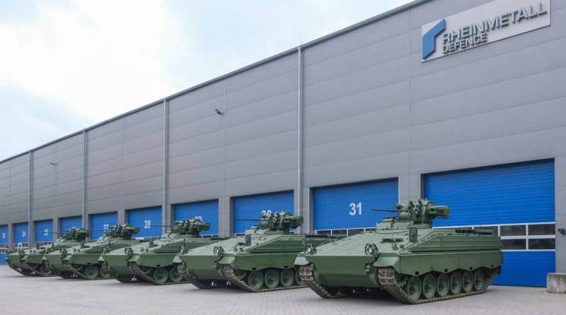 شركة ألمانية مستعدة لإرسال مركبات BMP Marder المطورة إلى أوكرانيا