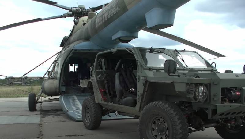 عربة برمائية جديد بمواصفات عالية للقوات الخاصة الروسية