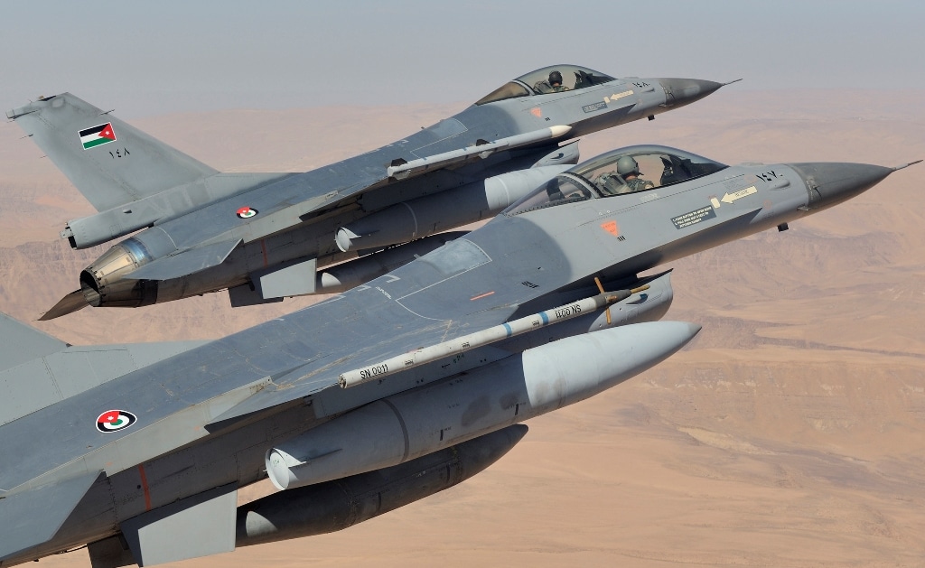 الأردن يشتري 8 مقاتلات F16 أمريكية ..هل بدأ طريق ناتو الشرق الأوسط؟
