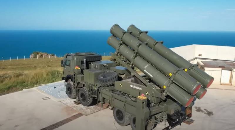 تركيا تختبر صاروخًا جديدًا مضادًا للسفن Atmaca.. فيديو