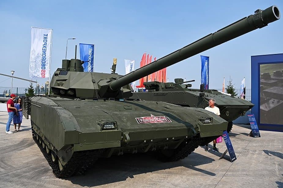 نسخة تصديرية جديدة من دبابة أرماتا الروسية T-14