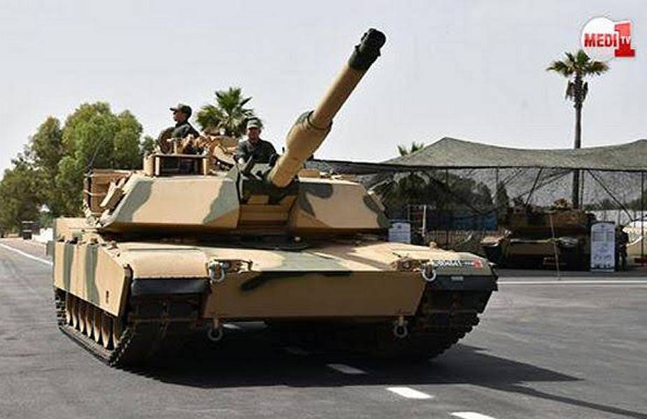 الجيش المغربي يستقبل دبابات M1A2 Abrams MBTs بعد M1A1 SA