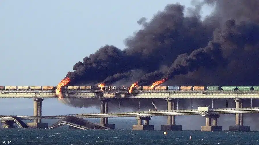 روسيا تكشف "العقل المدبر" لهجوم جسر القرم وتنشر فيديو للشاحنة