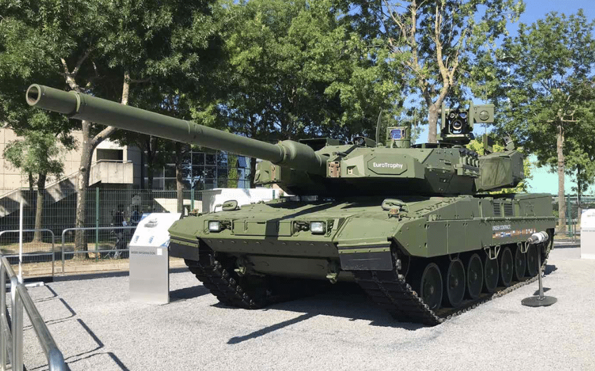 دبابة القتال الرئيسية الألمانية Leopard 2A7A1 ..تفاصيل ومميزات
