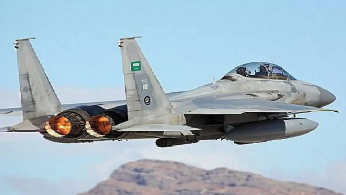 تحطم طائرة مقاتلة سعودية في المنطقة الشرقية 
