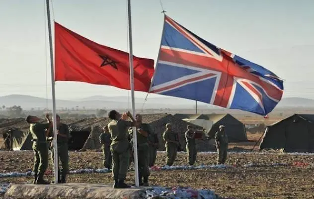 تدريبات للجيش البريطاني والجيش المغربي في تمرين جبل الصحراء