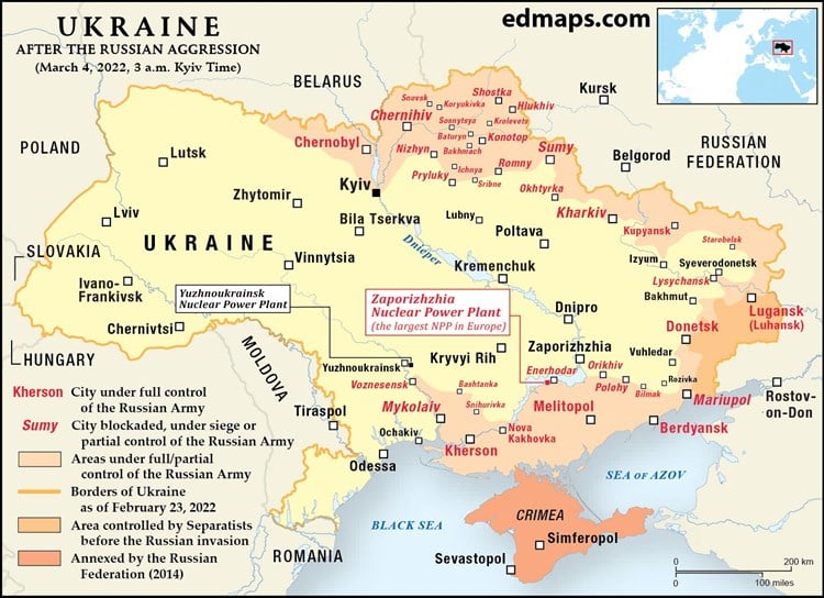 أكرانيا تحشد للإستيلاء على زابوروجيه وروسيا تعيق تقدمها بالمرتفعات
