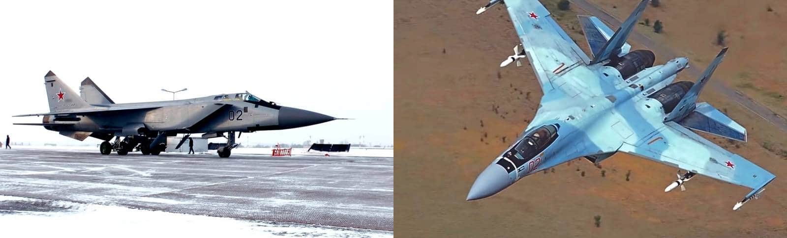 مقارنة غربية بين مقاتلتي MiG-31BM و Su-35 الروسيتين أيهما الأفضل ؟
