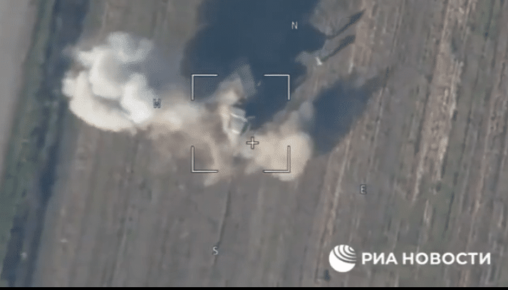 مشاهد لتدمير الطائرات الروسية لـ رادار S-300 ومدافع قيصر وطائرة غراد أكرانية