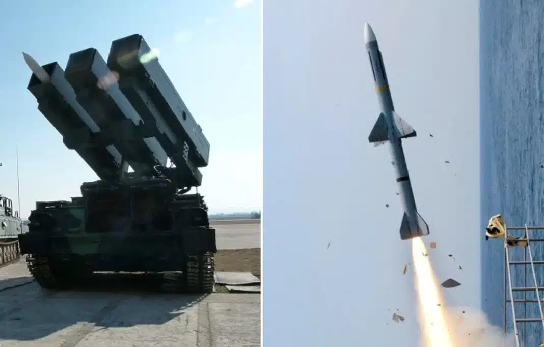 أوكرانيا تدمج صاروخ سي سبارو في قاذفات بوك السوفيتية
