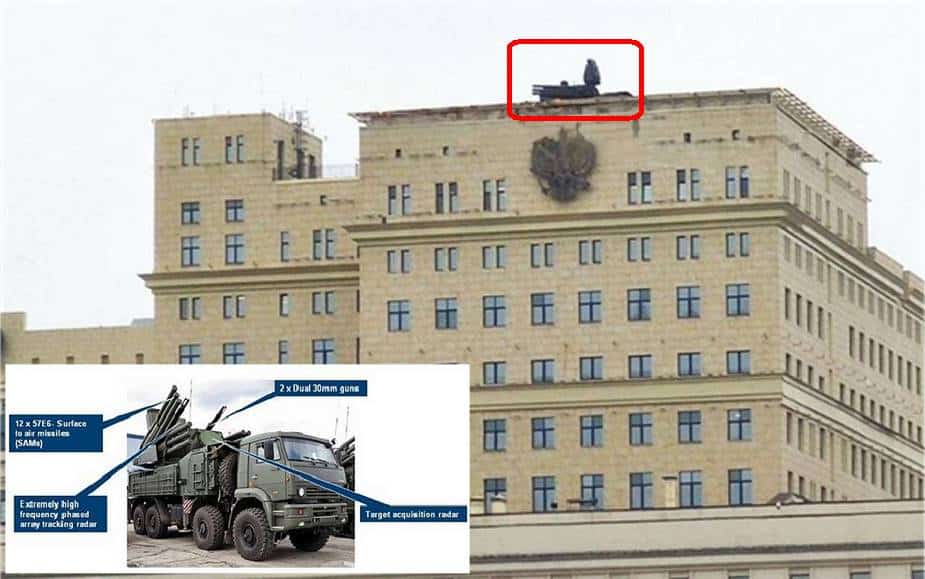 ما الذي تتجهز له روسيا ..مباني موسكو تزود بـ نظام بانتسير للدفاع الجوي