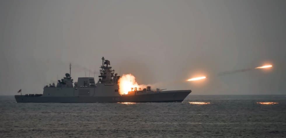 الهند تصنع سفن عسكرية جديدة مضادة للغواصات لصالح بحريتها