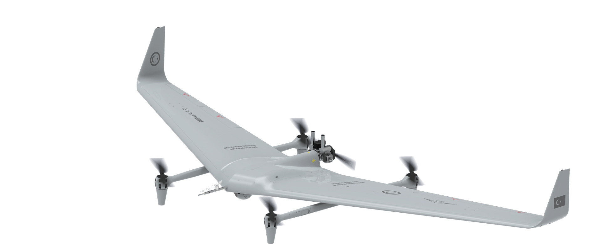 “بيرقدار” تختبر طائرتها المسيرة VTOL ذات الاقلاع العمودي
