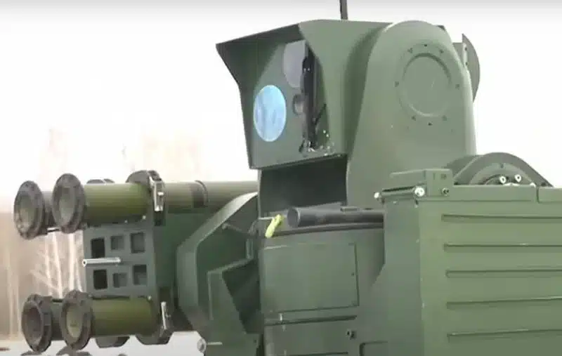 أربعة روبوتات قتالية من طراز Marker تشارك في معارك دونباس