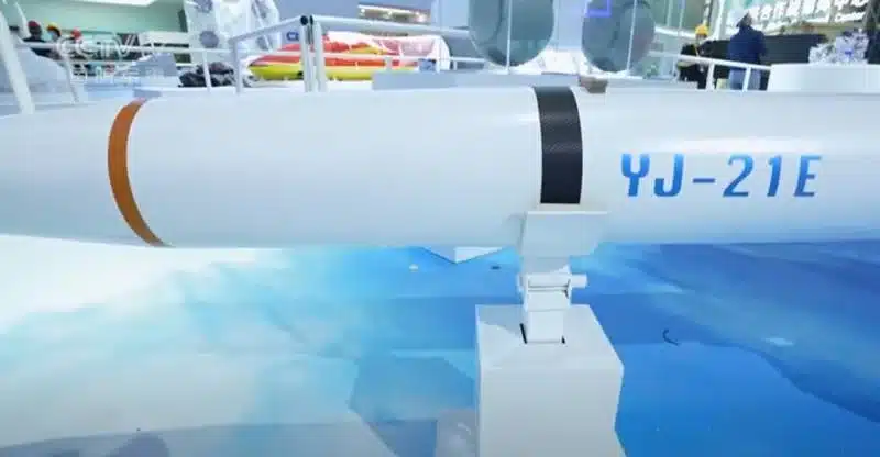 الكشف عن  سرعة صاروخ YJ-21 الصيني الأسرع من الصوت