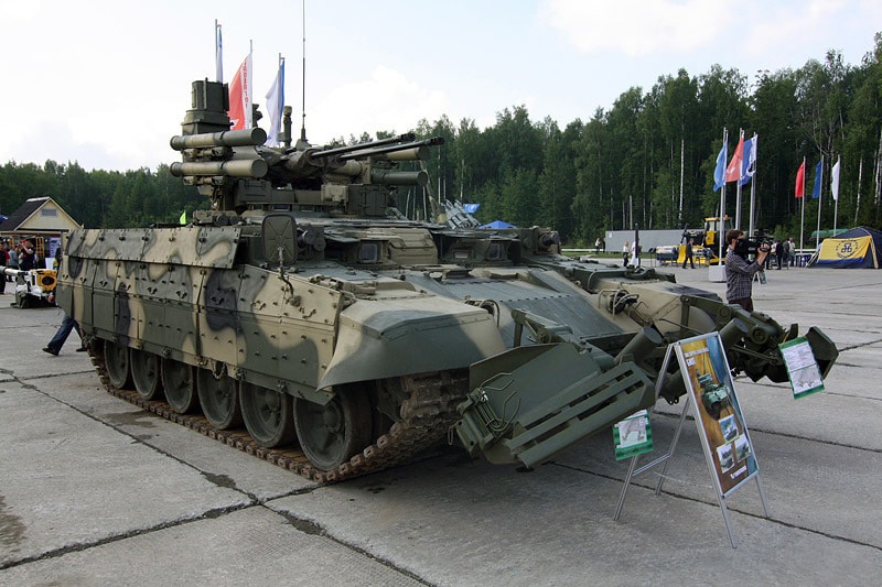 القوات الأوكرانية تتدعي تفجير دبابة ترميناتور الروسية "المرعبة"