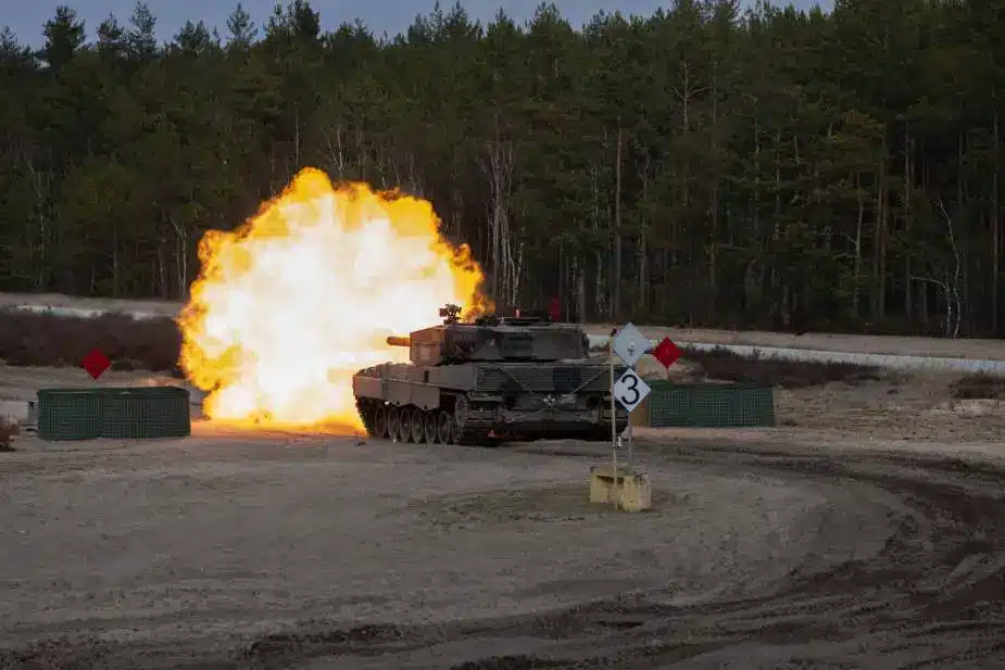 أوكرانيا تستلم المزيد من دبابات ليوبارد 2A4