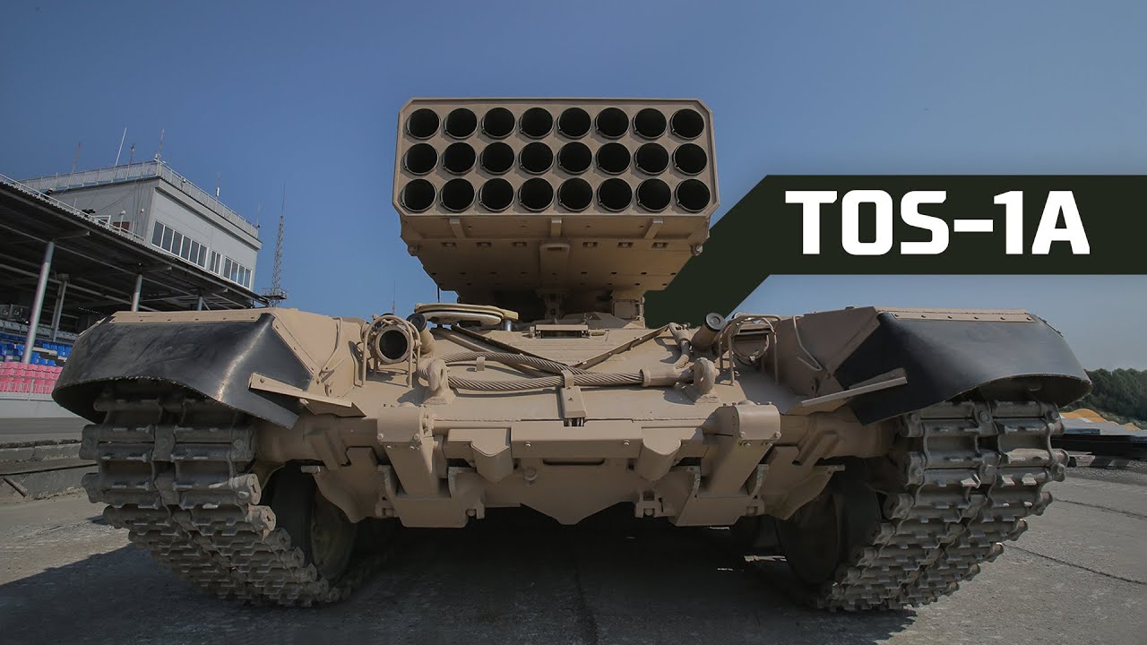 صواريخ TOS-1A تتزعم حرب الشوارع في معركة باخموت