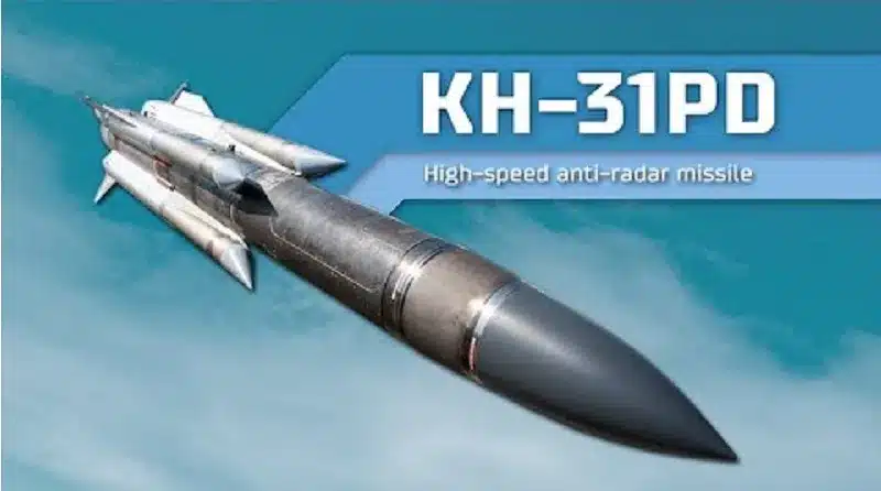 تفاصيل الصاروخ Kh-31PD المتوسط ​​المدى والمضاد للإشعاع