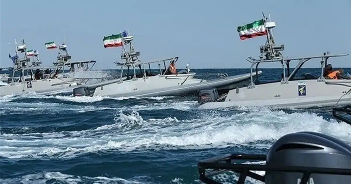 فيديو إحتجاز إيران ناقلة نفط أثناء عبورها مضيق هرمز