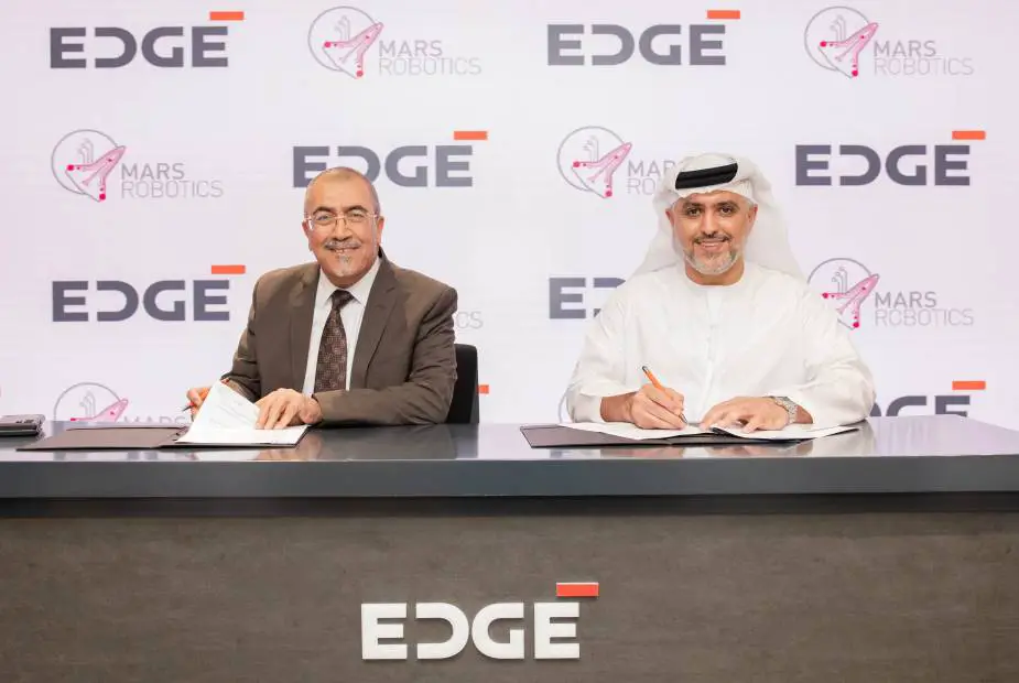 شركة إيدج الإماراتية تستحوذ على الأغلبية في شركة Mars Robotics