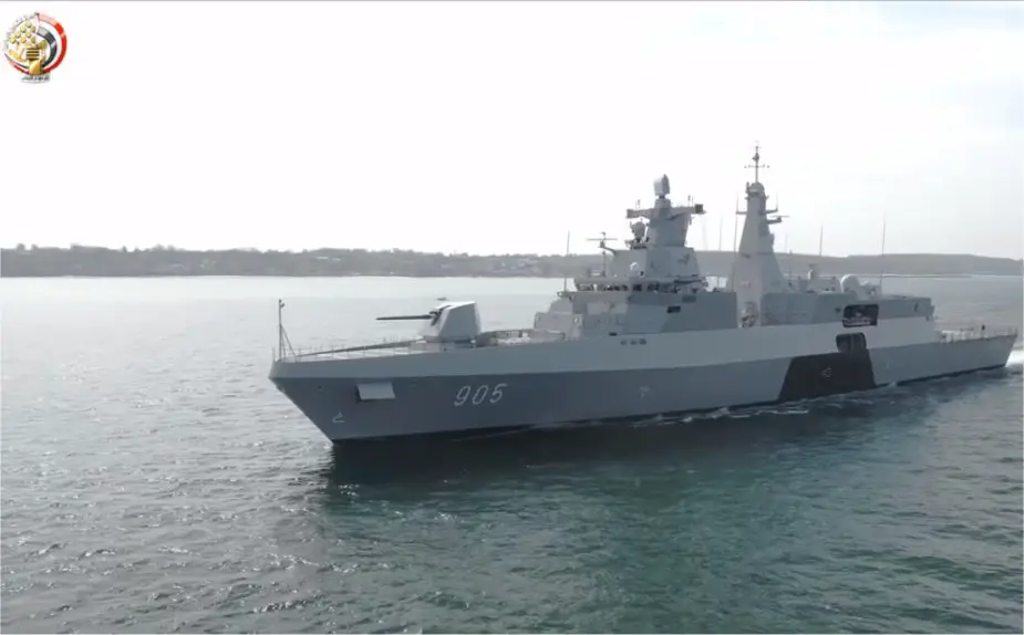 البحرية المصرية تتسلم فرقاطة MEKO A-200 EN الثانية من ألمانيا