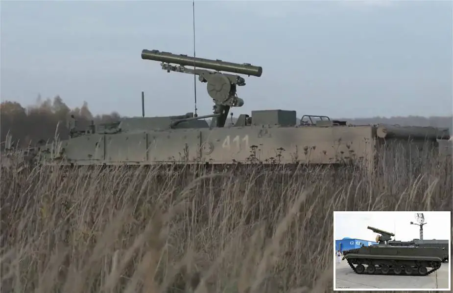 روسيا تنشر مركبة Khrizantema-S الخطيرة لتدمير الدبابات الغربية