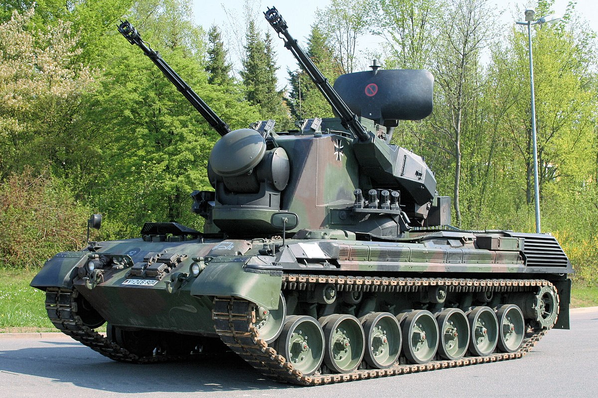 ألمانيا ستسلم أوكرانيا 45 نظامًا إضافيًا من طراز Gepard و IRIS-T SLM