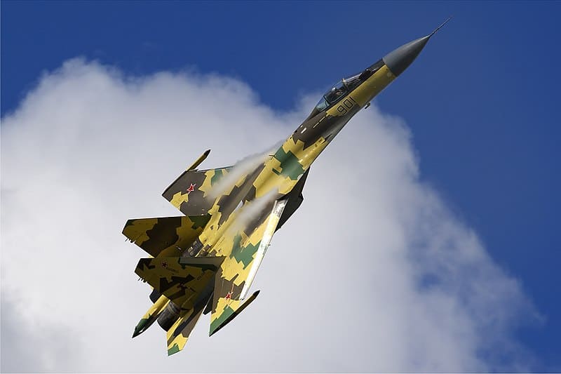 طيارو أوكرانيا خائفون من المقاتلة الروسية Su-35