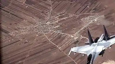 رصد طائرة تجسس روسية فوق قاعدة أمريكية في سوريا