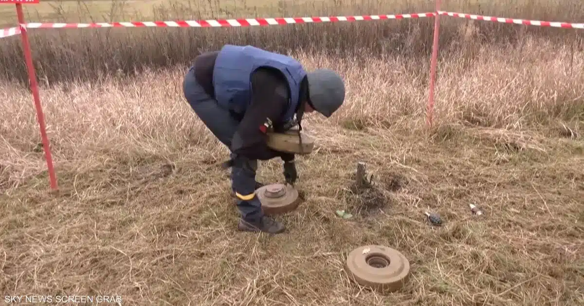 ما هي أبرز الألغام المستخدمة في الحرب الأوكرانية ؟