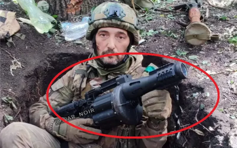 القوات المسلحة الأوكرانية قاذفة القنابل التركية RDS40