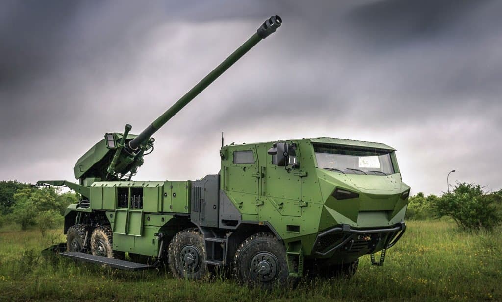 الجيش الأوكراني ينشر لأول مرة مدافع سيزار 8x8 الدنماركية لمحاربة القوات الروسية