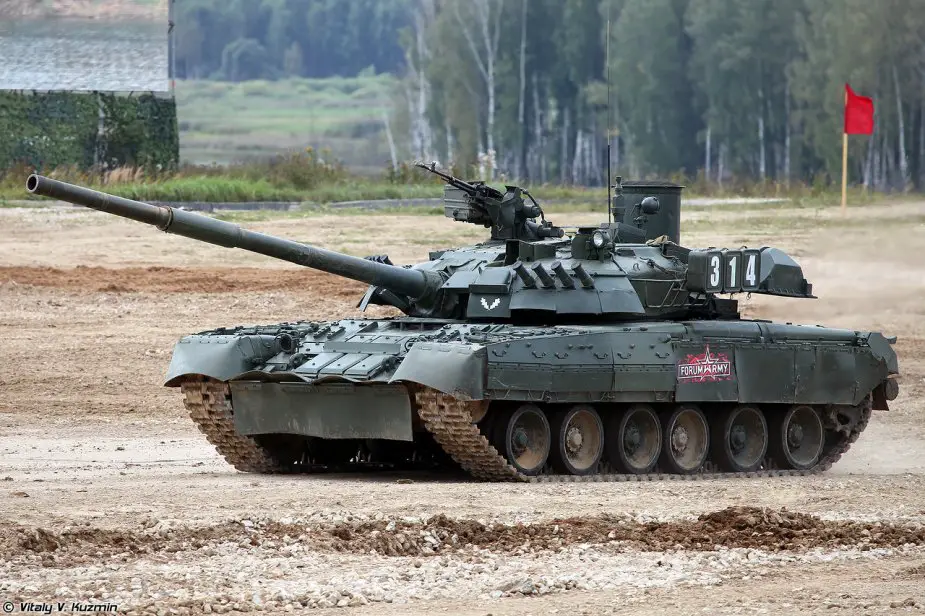الدبابة الروسية T-80UE-1 النادرة تقع في أيدي الجيش الأوكراني