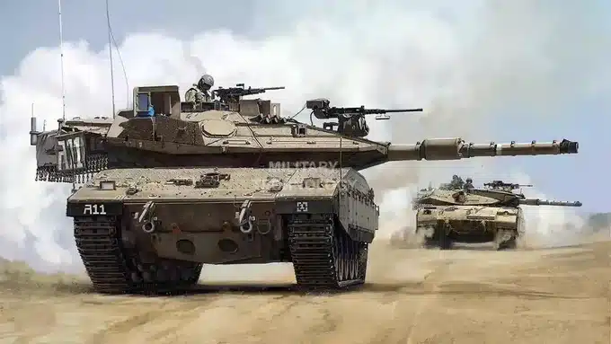 المغرب يستحوذ على نظام الدفاع الإسرائيلي Barak MX  ودبابات ميركافا