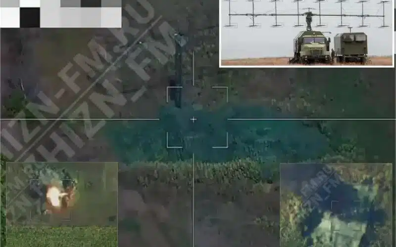 القوات الروسية تدمر رادار الإنذار المبكر الأوكراني P-18 عبر لانسيت
