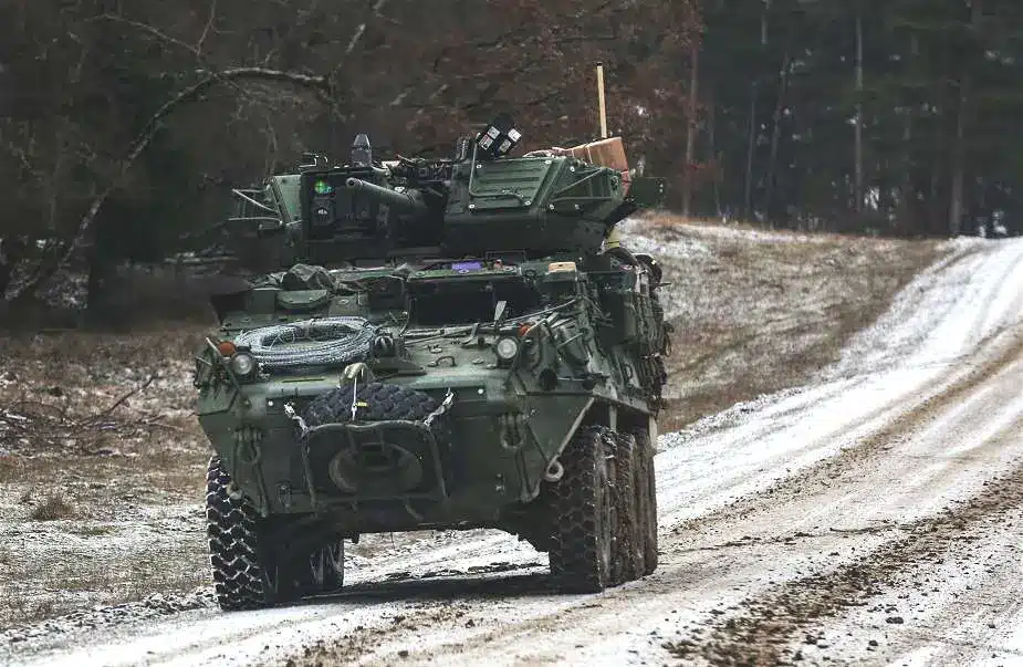 أمريكا توافق على بيع عسكري لمركبات مدرعة من طراز Stryker 8x8 إلى بلغاريا