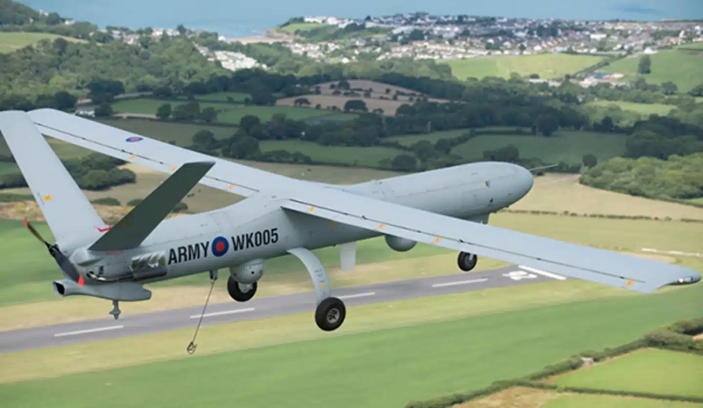 الجيش البريطاني يعرض نظام الطائرات بدون طيار Watchkeeper X الحديث