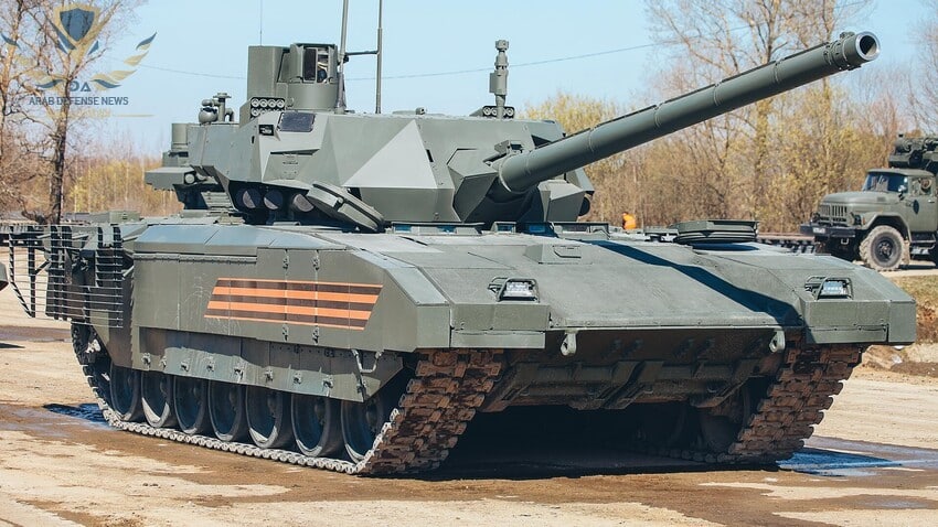 روسيا تعلن انسحاب دبابات أرماتا من أوكرانيا