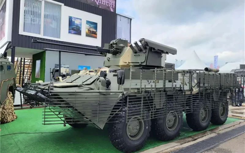 روسيا تطور مدرعة جديدة من طراز BTR-82A للقتال في أوكرانيا