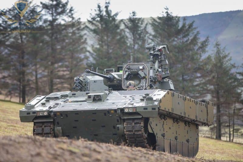 الجيش البريطاني يعرض مركبة مدرعة جديدة من طراز Ajax