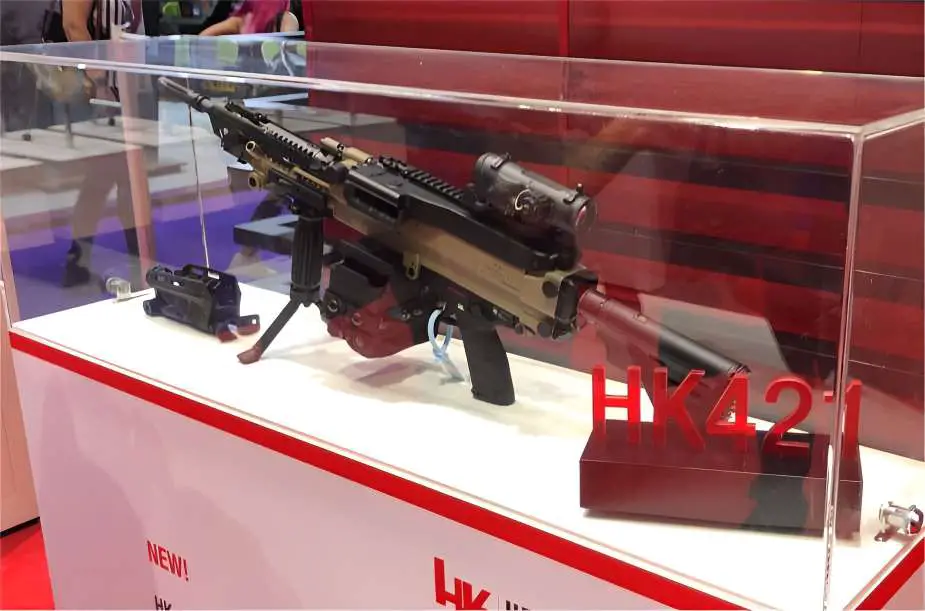 شركة Heckler & Koch تكشف عن المدفع الرشاش الجديد HK 421