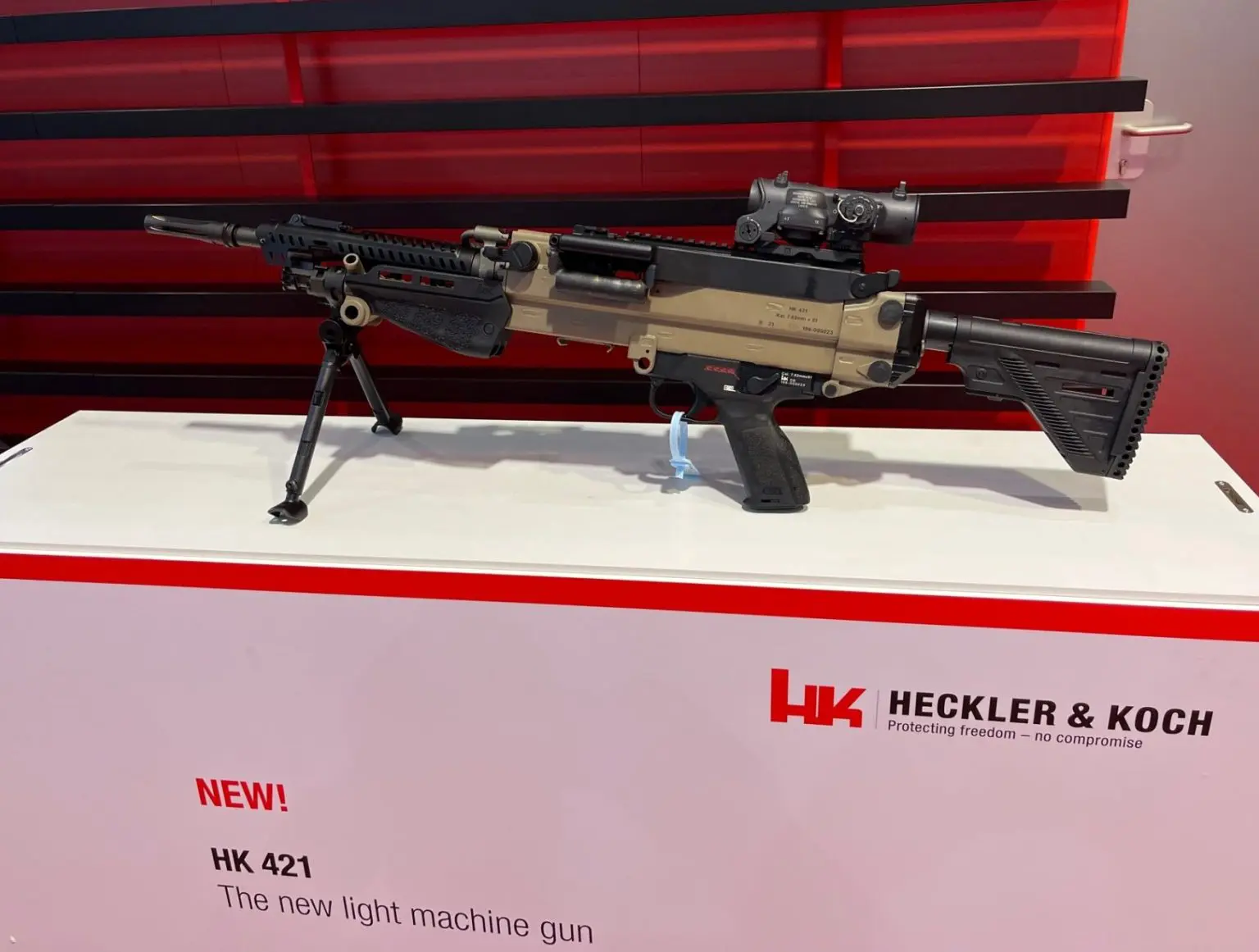 شركة Heckler & Koch تكشف عن المدفع الرشاش الجديد HK 421