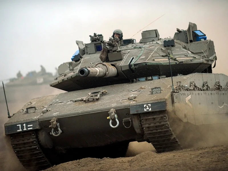 إسرائيل تنشر دبابة ميركافا 4 ذات الشهرة العالمية في عملياتها البرية ضد حماس