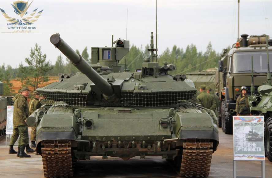 روسيا تعرض دبابة T-90M بنظام دفاعي جديد ضد الطائرات بدون طيار