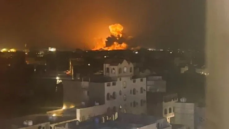 اليمن يتعرض للقصف للمرة الثانية وهذه غايات واشنطن الحقيقية في البحر الأحمر