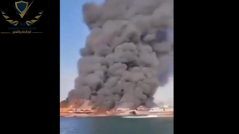 احتراق 16 سفينة للحـ ـرس الثـ ـوري الإيـ ـراني تدعم الحـ ـوثيين إثر انفجار غامض ..فيديو