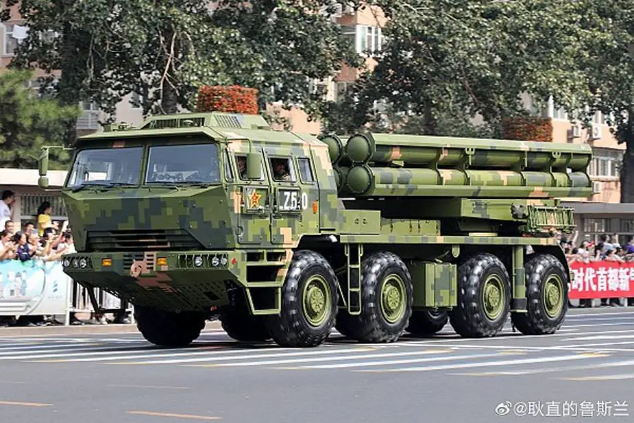 الصين تسلم قاذفات صواريخ متعددة PLH-11 إلى غانا