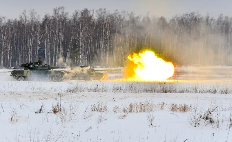 بالفيديو…الدبابة الروسية T-80BV تصمد أمام طائرة بدون طيارمن طراز FPV