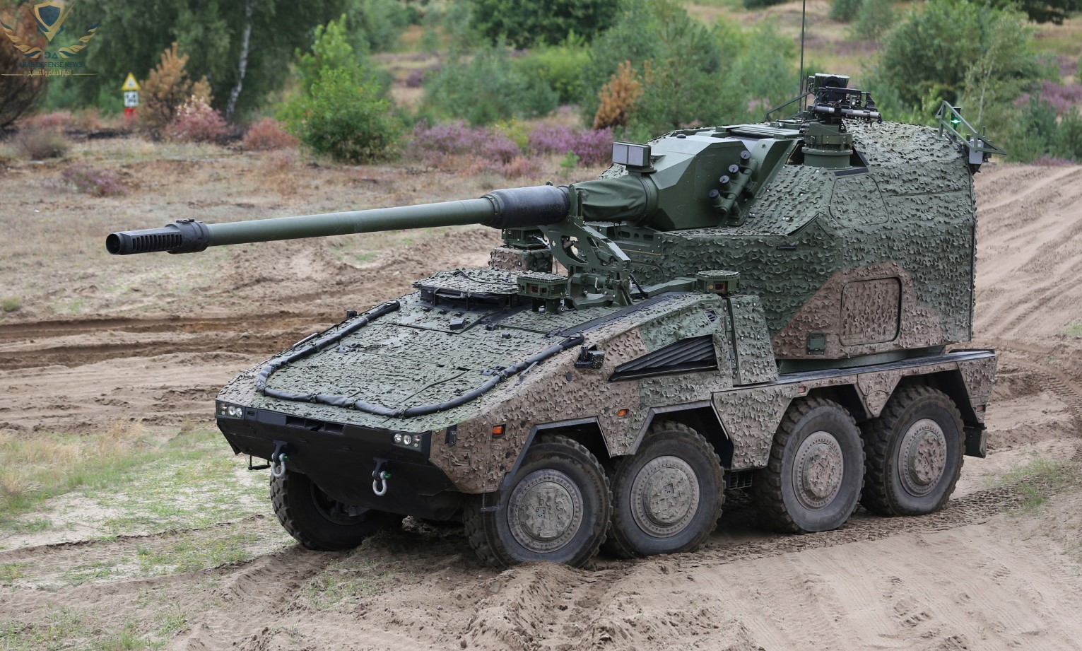 ألمانيا تعزز قوة المدفعية الأوكرانية بـ 18 مدفعًا إضافيًا من طراز RCH 155 هاوتزر